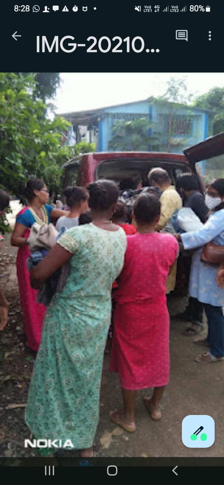 Clothes Distribution Drive at Dongri Adivasi Pada, Vasai
