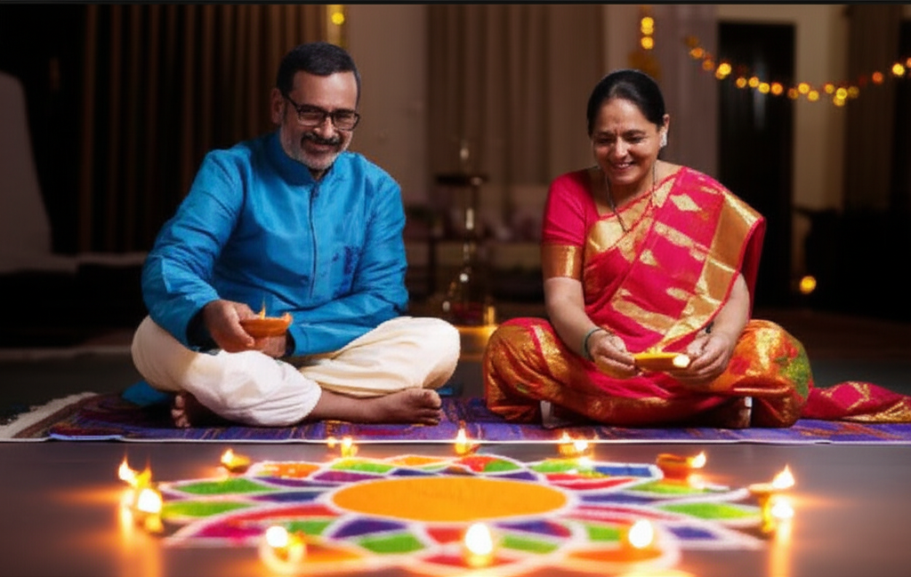 Diwali Celebration with Elderly